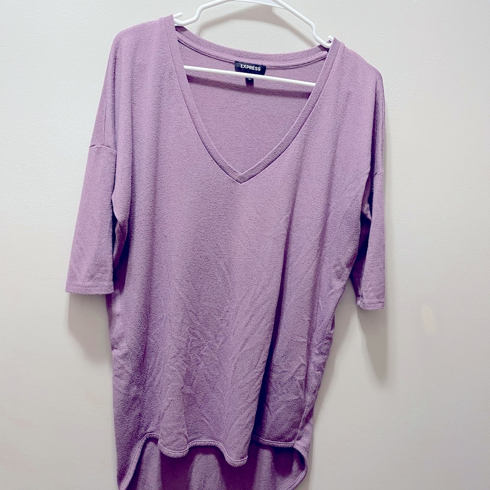 Express 3/4 length cotton tee